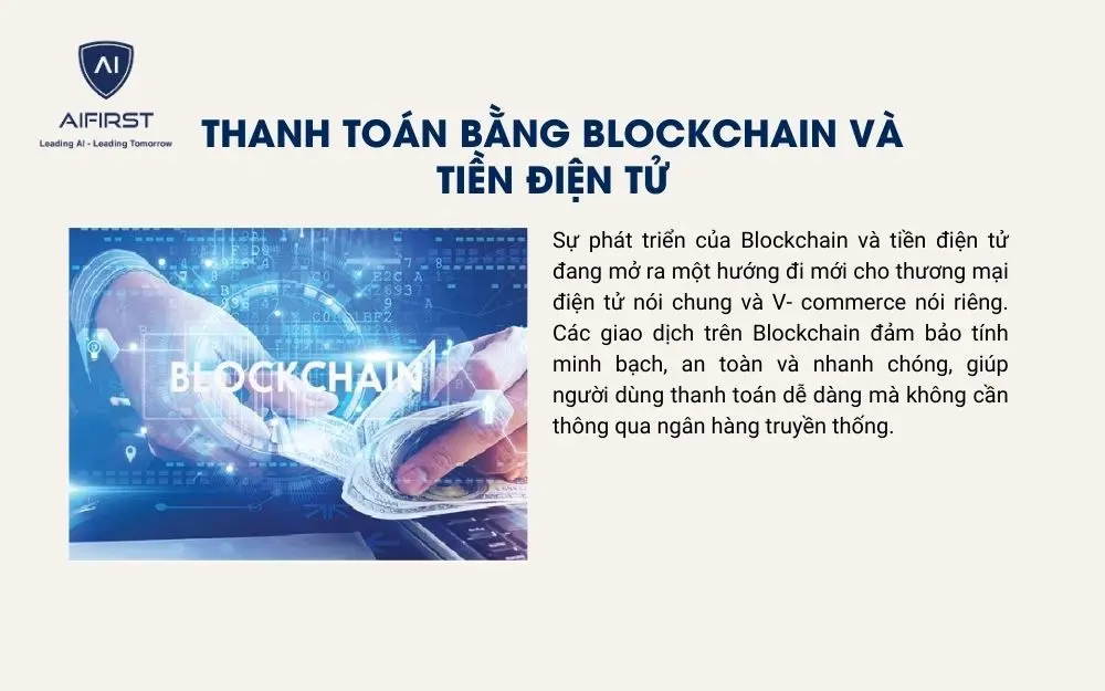 Tích hợp thanh toán bằng tiền điện tử và Blockchain