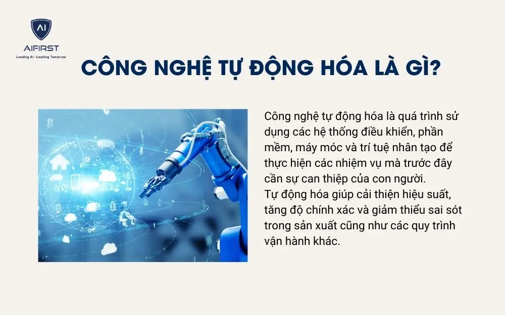 Công nghệ tự động hóa là gì?