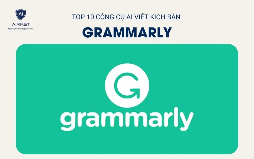 AI viết kịch bản: Grammarly