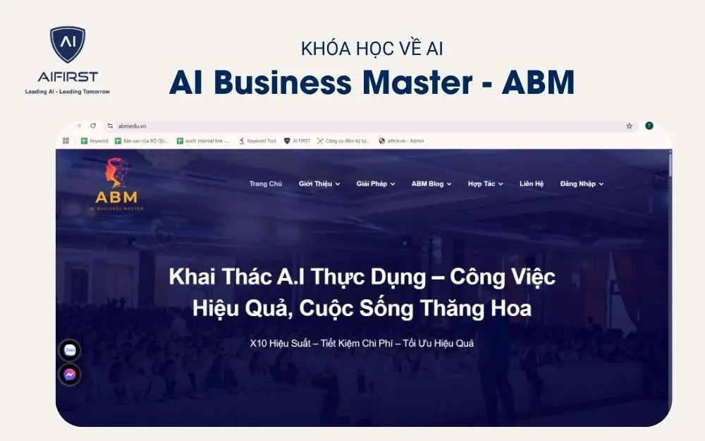 Khóa học AI Business Master của ABM