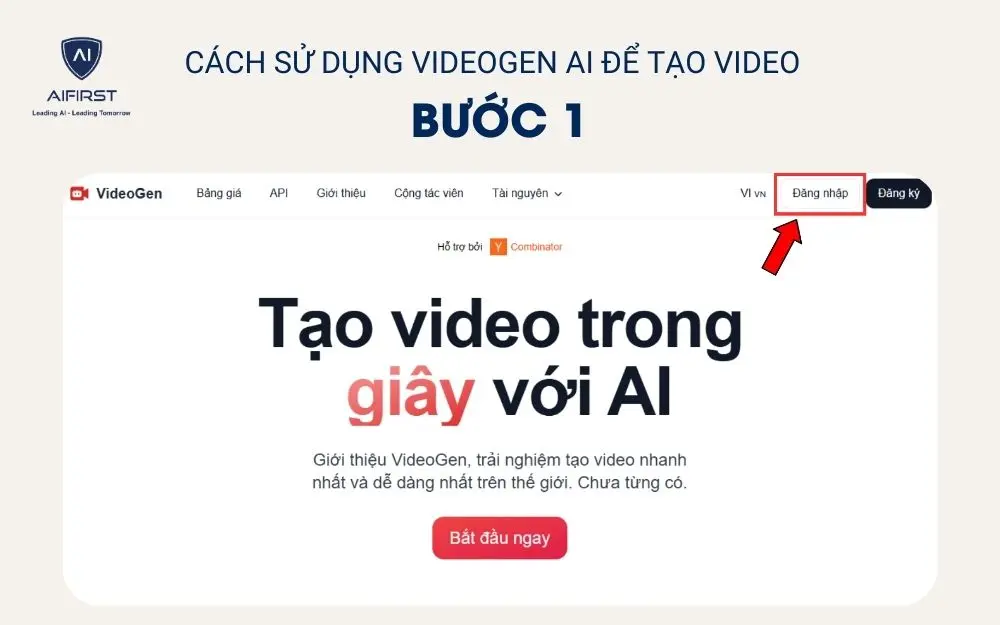 Nhấn chọn “Generate a video”