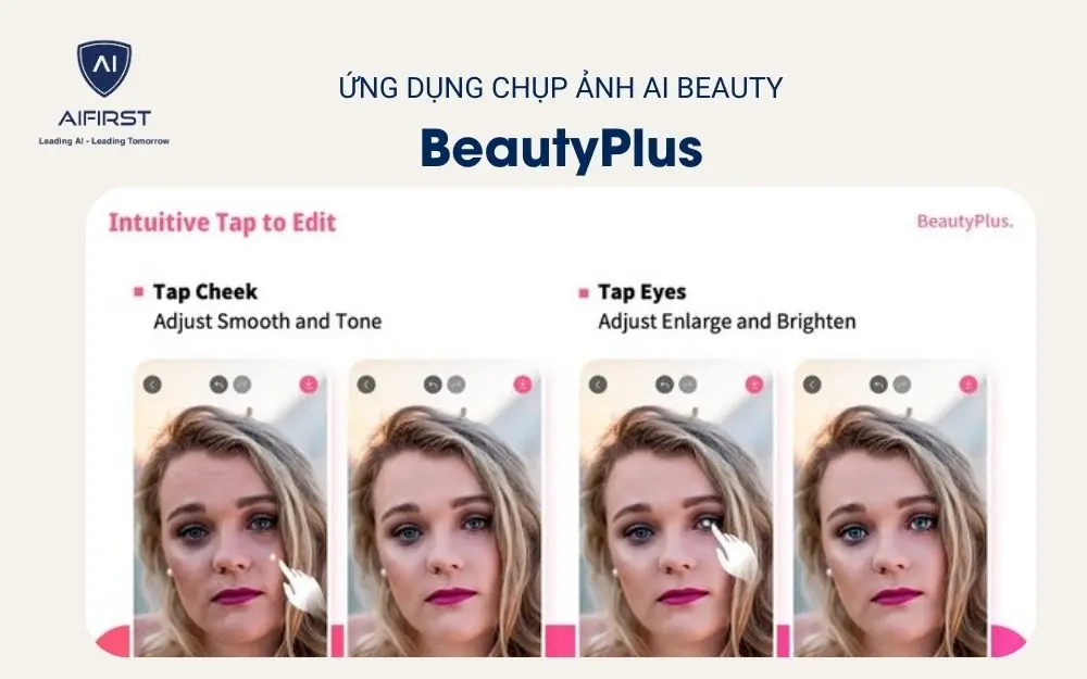 Ứng dụng chụp ảnh AI Beauty - BeautyPlus