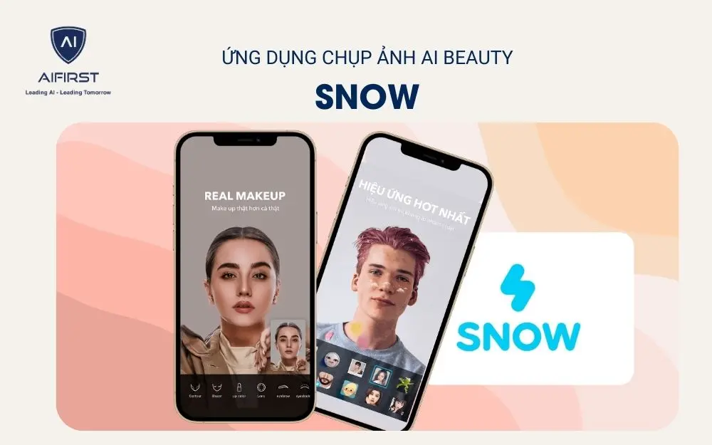 Ứng dụng chụp ảnh AI Beauty - SNOW