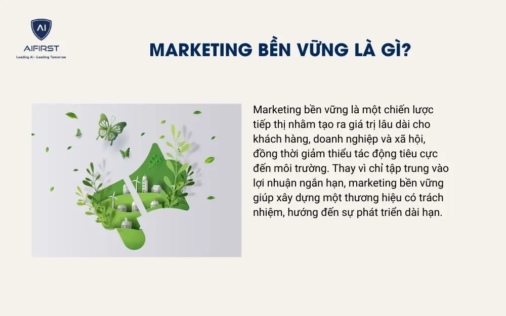 Marketing bền vững là gì?