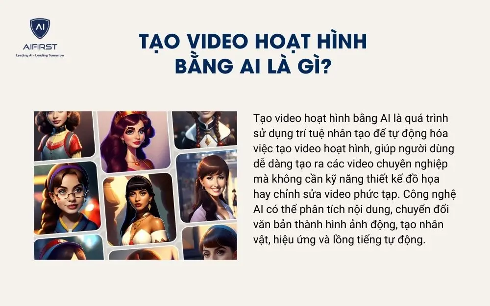 Tạo video hoạt hình bằng AI là gì?