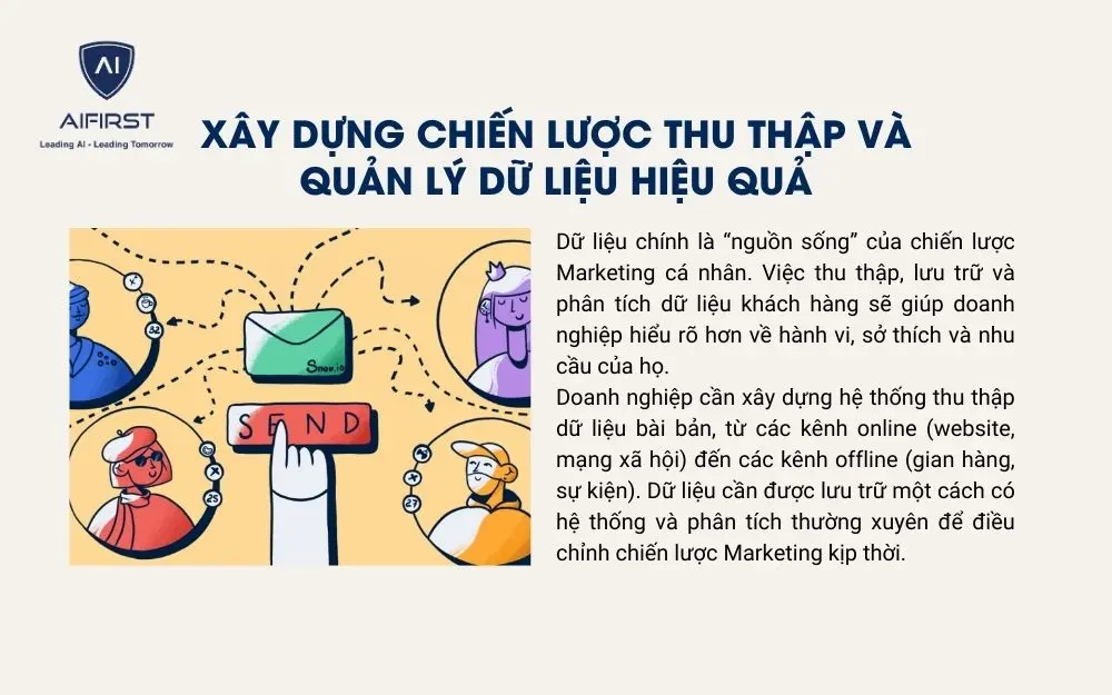 Tiến hành thu thập và quản lý các dữ liệu hiệu quả