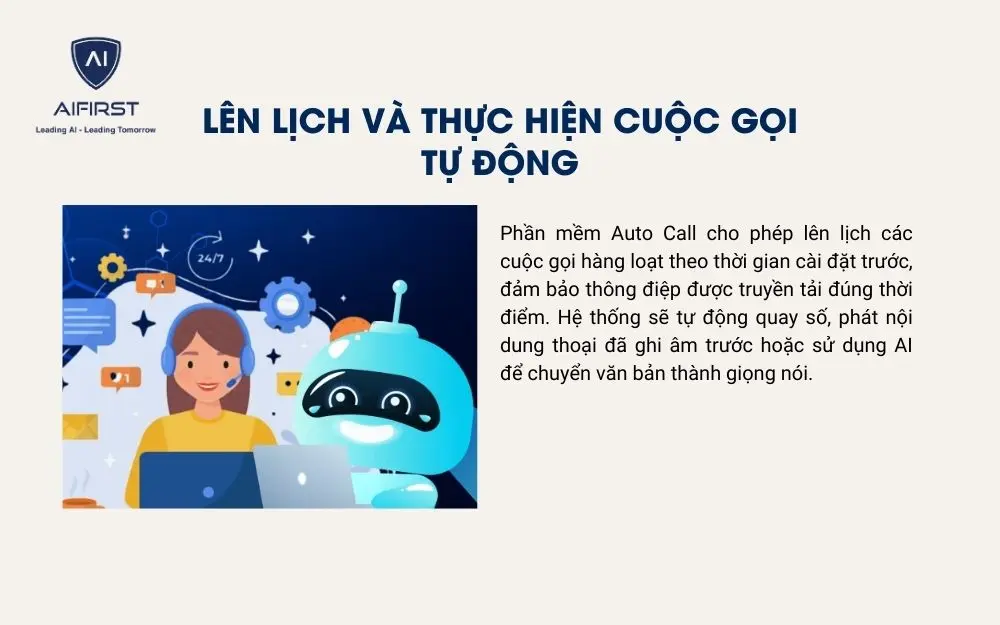 Hệ thống tự động lên lịch và thực hiện cuộc gọi