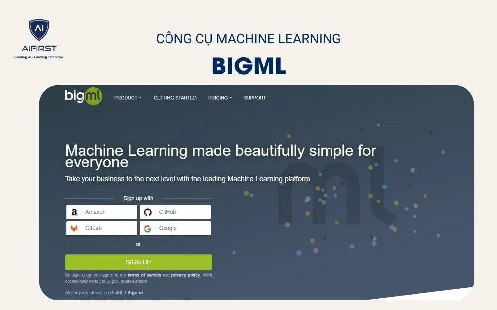 Công cụ Machine Learning - BigML