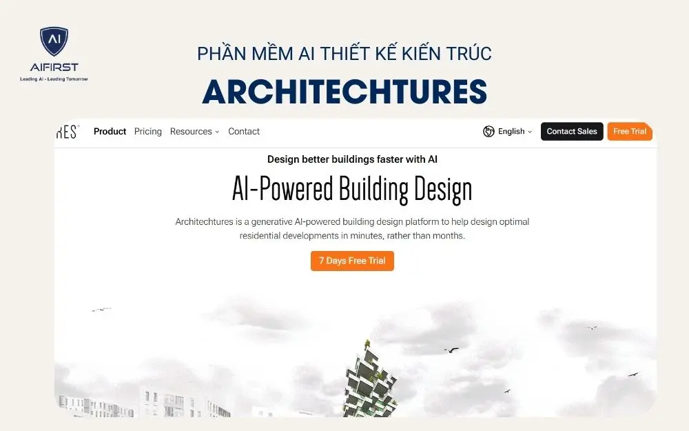 Phần mềm AI thiết kế kiến trúc - ARCHITEChTURES