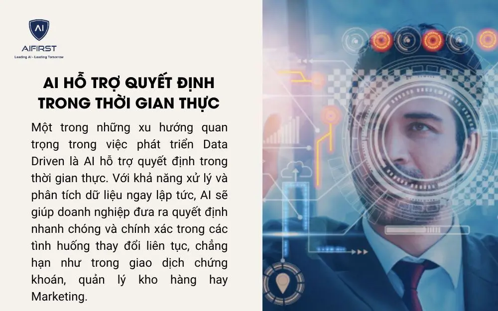 Công nghệ AI giúp doanh nghiệp ra quyết định trong thời gian thực