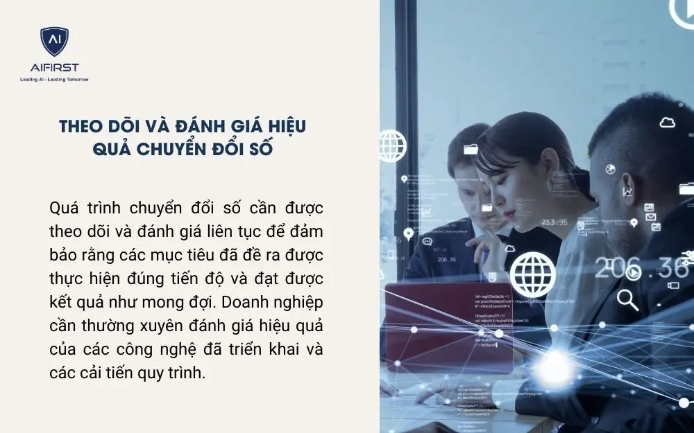 Theo dõi và đánh giá hiệu quả chuyển đổi số