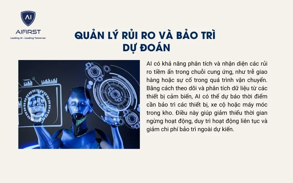 AI giúp máy móc duy trì hoạt động liên tục