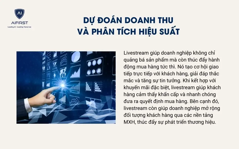 Dự đoán doanh thu và phân tích hiệu suất