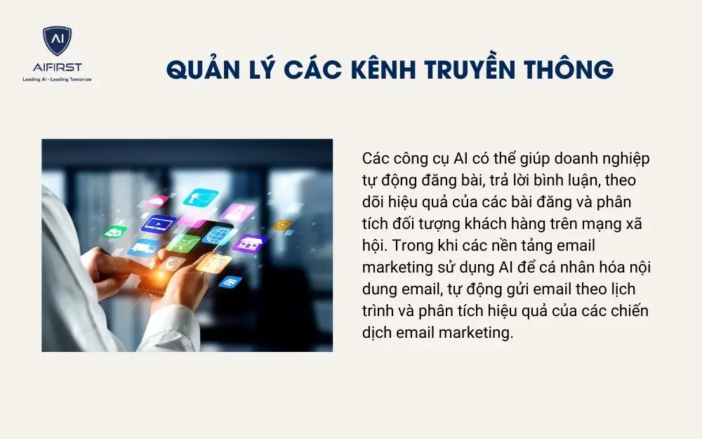 Quản lý các kênh truyền thông