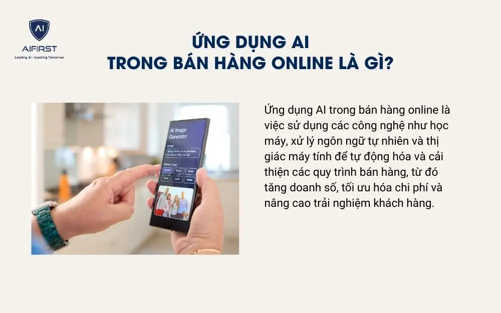 AI trong bán hàng online là gì?