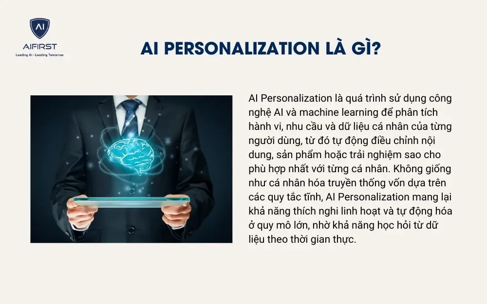 AI Personalization là gì?