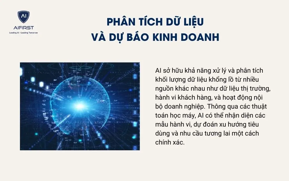 Phân tích dữ liệu và dự báo kinh doanh