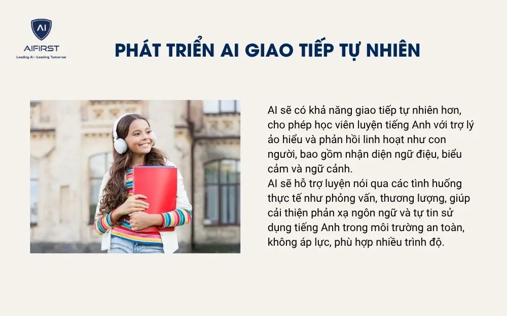 Phát triển AI giao tiếp tự nhiên