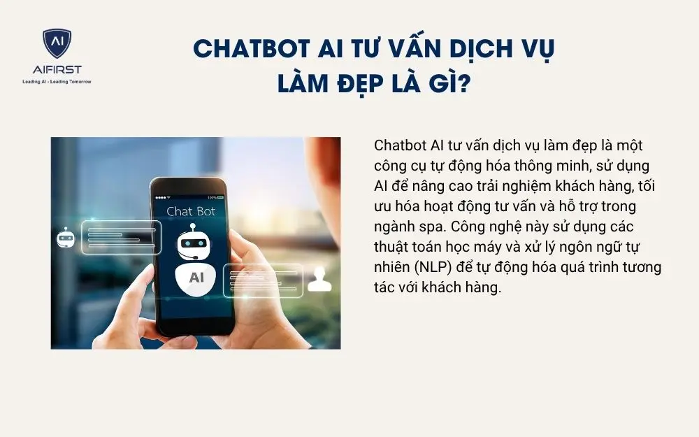 Chatbot AI tư vấn dịch vụ làm đẹp là gì?