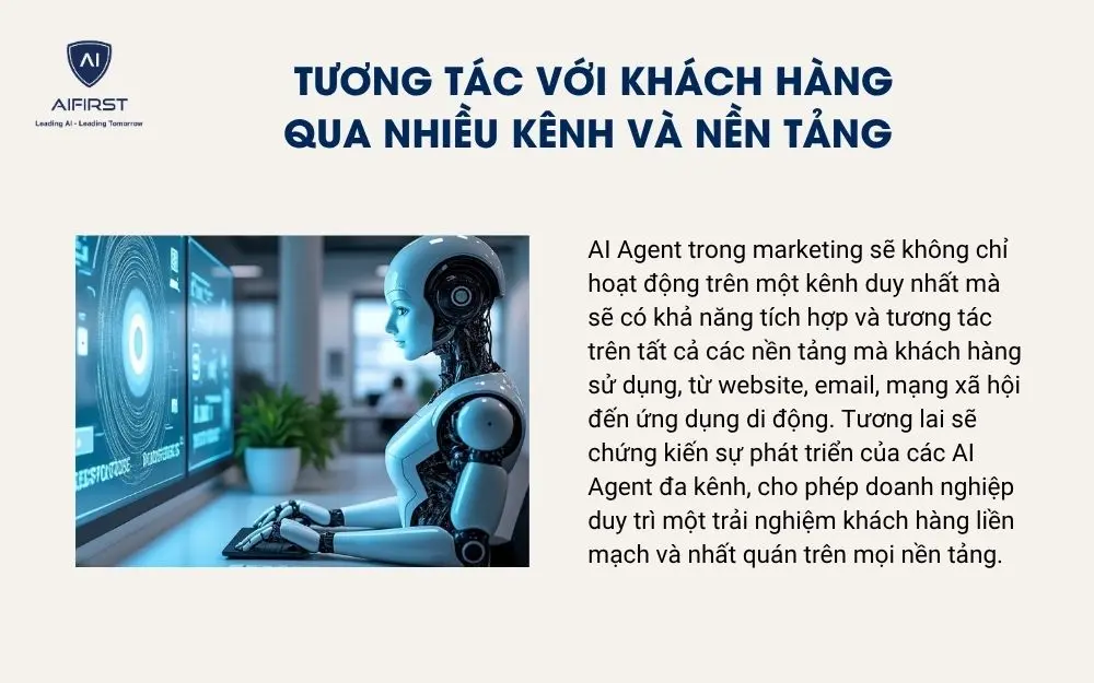 Tương tác với khách hàng qua nhiều kênh và nền tảng