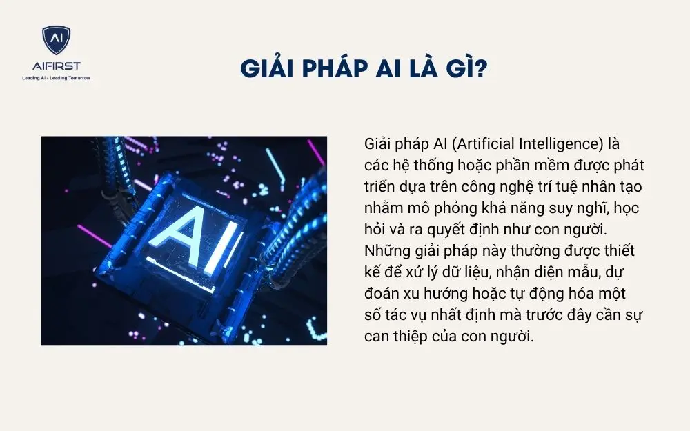 Giải pháp AI là gì?