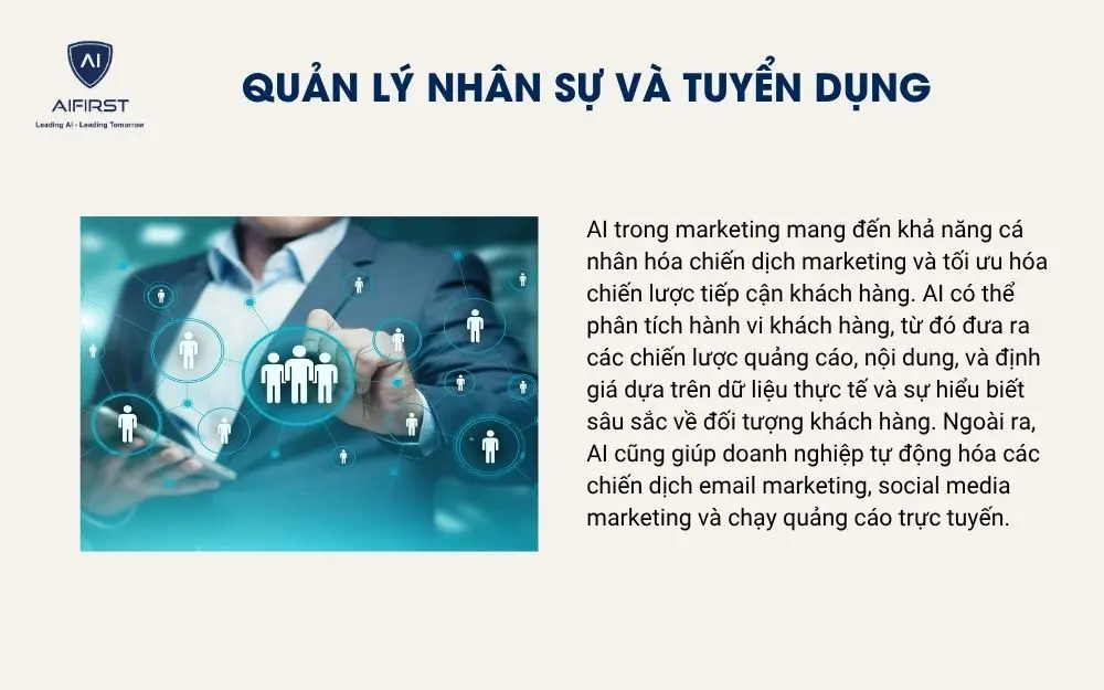 AI quản lý nhân sự và tuyển dụng