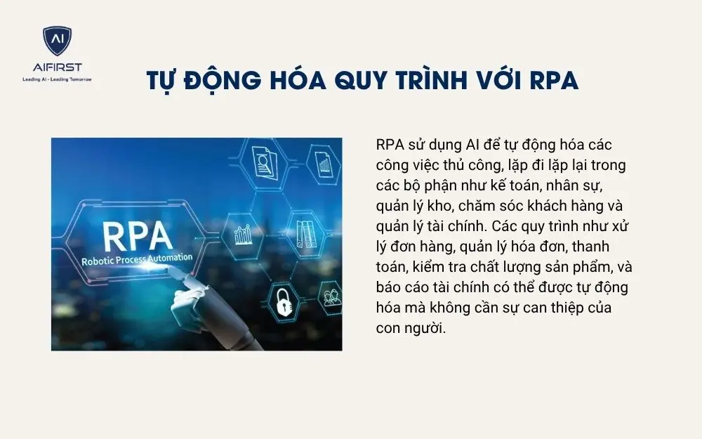 Tự động hóa quy trình với RPA