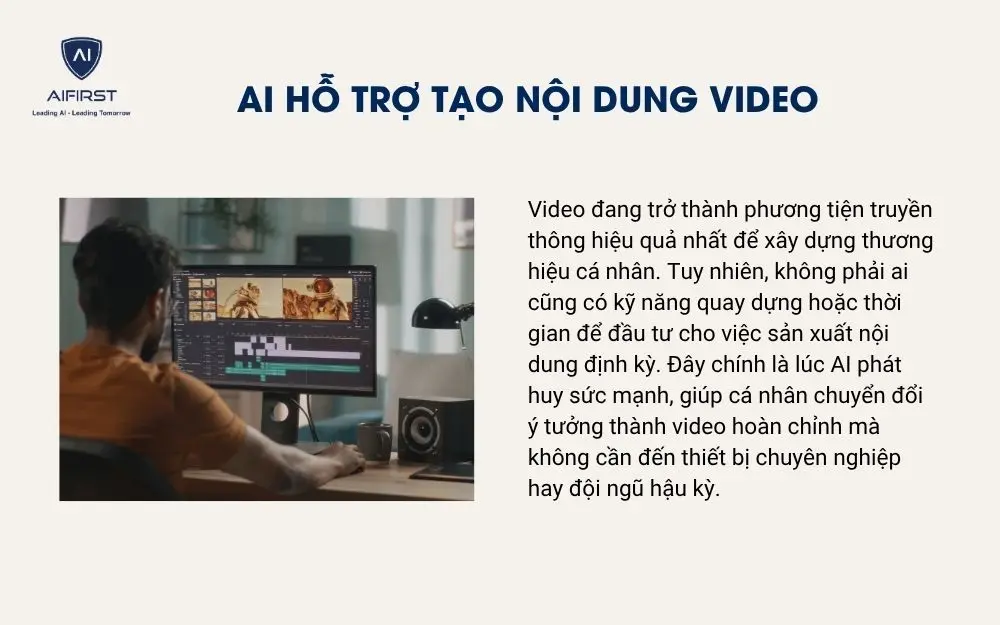 AI hỗ trợ tạo nội dung video