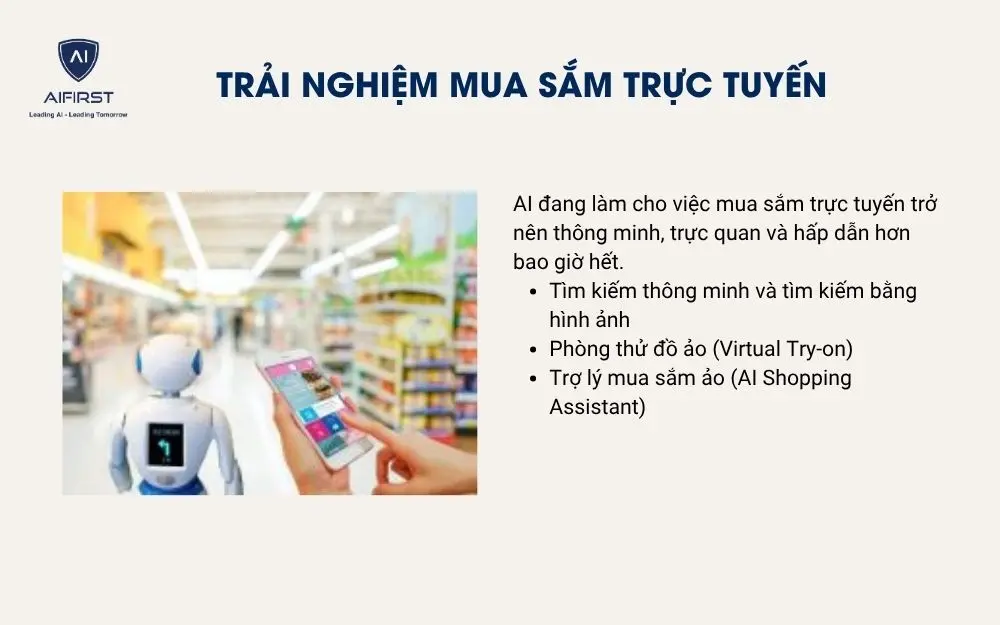 Trải nghiệm mua sắm trực tuyến