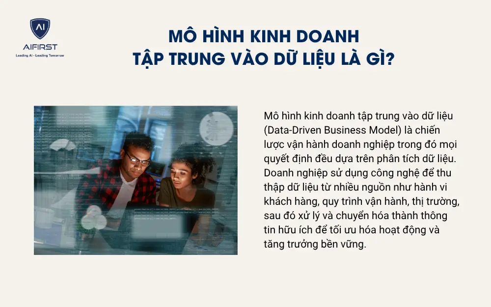 Mô hình kinh doanh tập trung vào dữ liệu là gì?