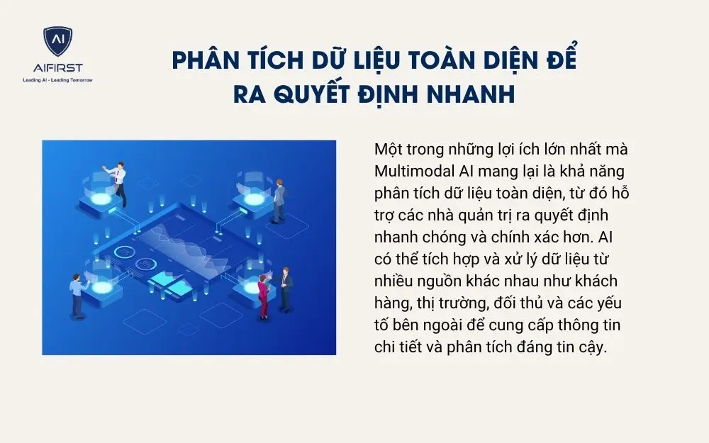 Phân tích dữ liệu toàn diện để ra quyết định nhanh