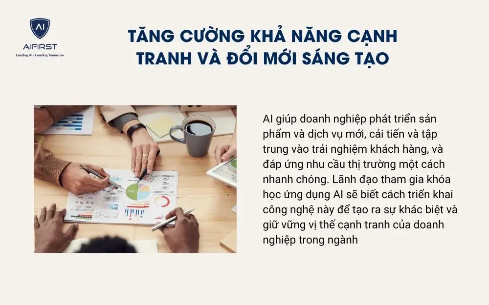Tăng cường khả năng cạnh tranh và đổi mới sáng tạo