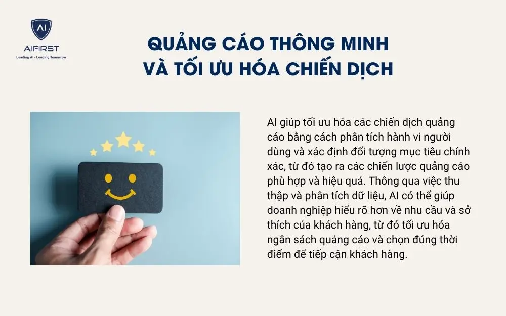 Quảng cáo thông minh và tối ưu hóa chiến dịch