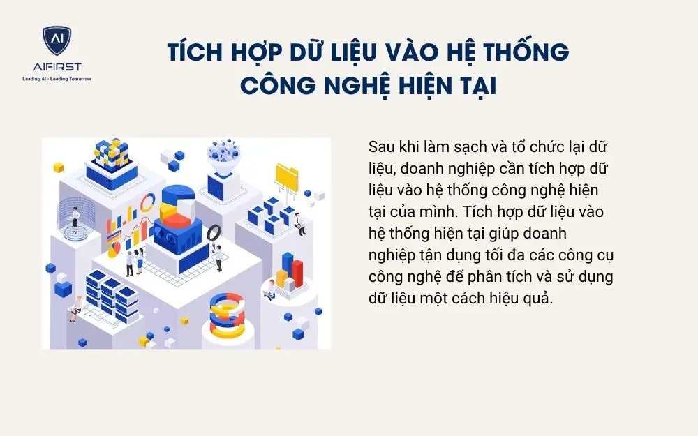 Tích hợp dữ liệu vào hệ thống công nghệ hiện tại