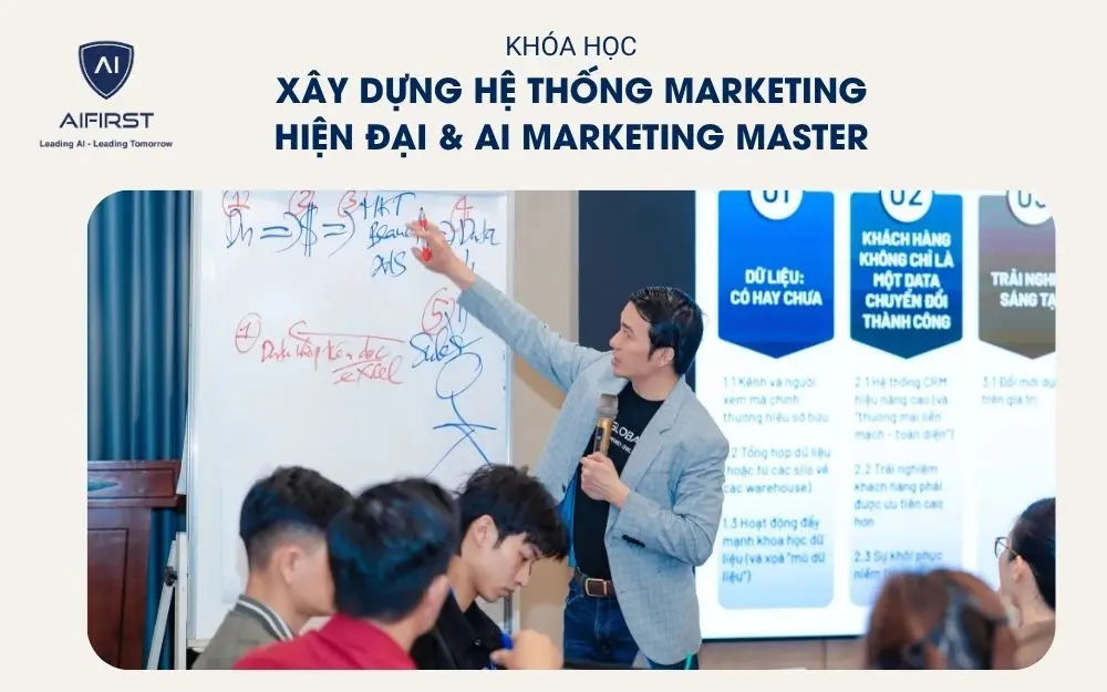 Xây dựng hệ thống Marketing hiện đại & AI Marketing Master