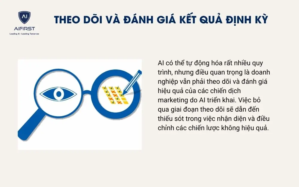 Theo dõi và đánh giá kết quả định kỳ