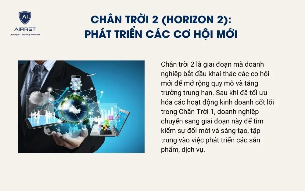 Chân trời 2 (Horizon 2): Phát triển các cơ hội mới