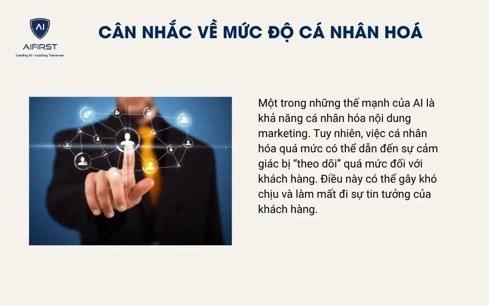 Cân nhắc về mức độ cá nhân hoá