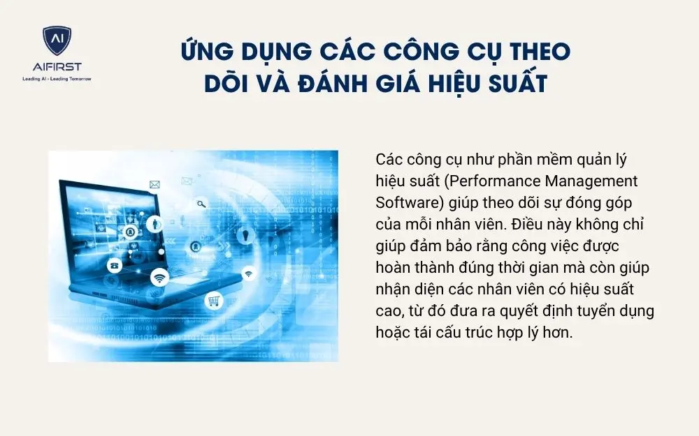 Ứng dụng các công cụ theo dõi và đánh giá hiệu suất