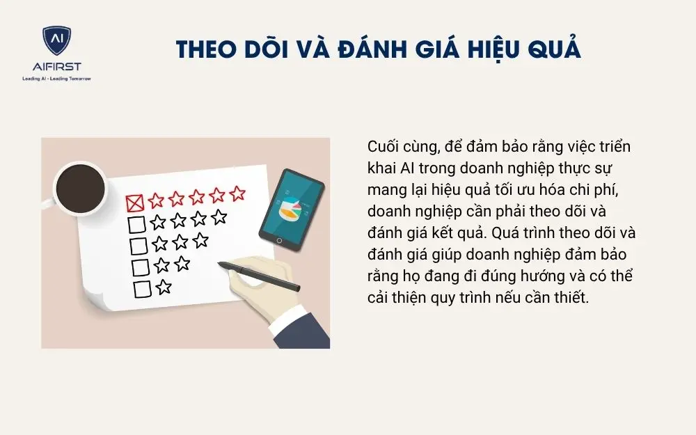 Theo dõi và đánh giá hiệu quả