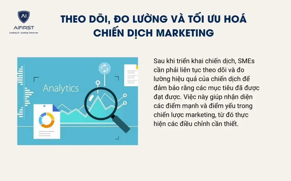 Theo dõi, đo lường và tối ưu hoá chiến dịch marketing