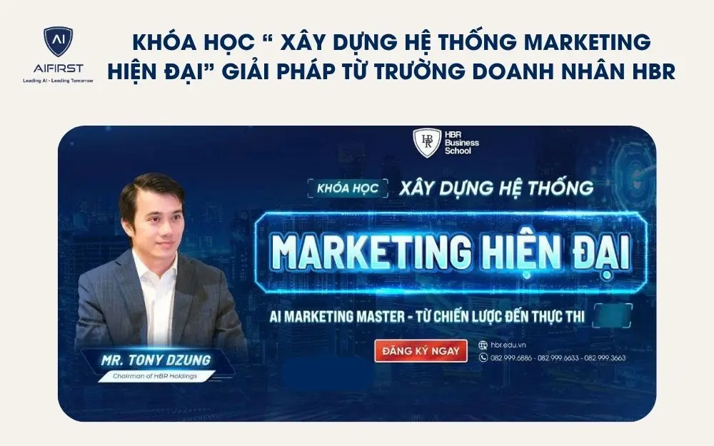 Khóa học “ Xây dựng hệ thống marketing hiện đại” giải pháp từ Trường doanh nhân HBR