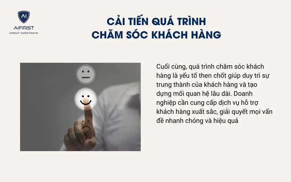 Cải tiến quá trình chăm sóc khách hàng