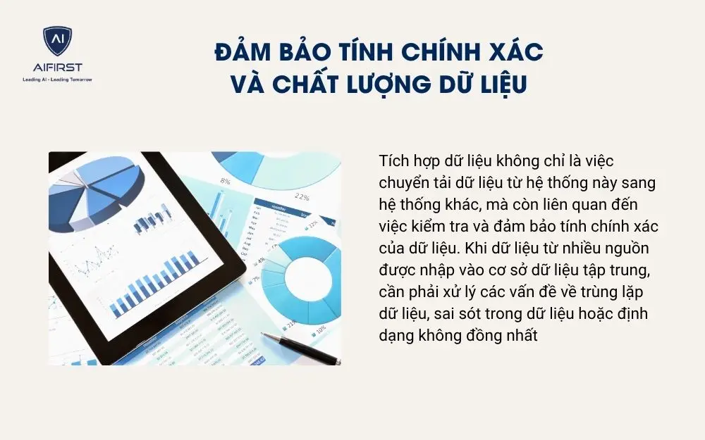 Đảm bảo tính chính xác và chất lượng dữ liệu