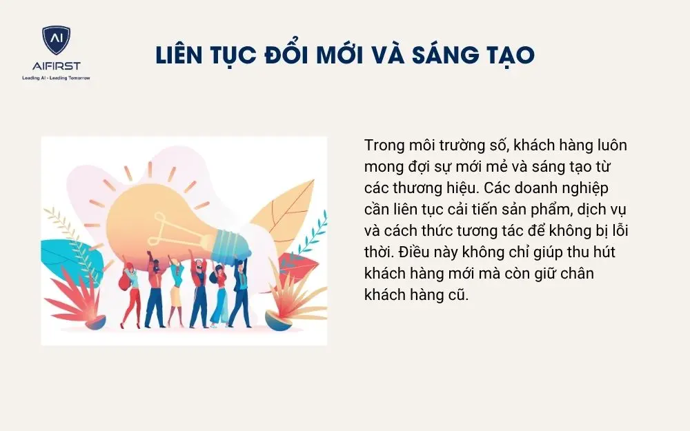 Liên tục đổi mới và sáng tạo
