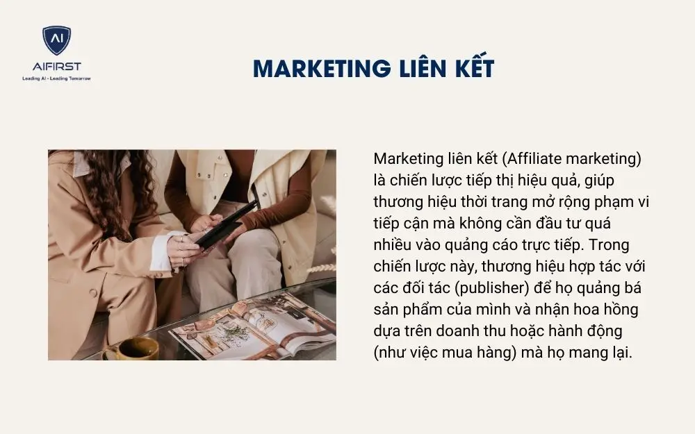 Marketing liên kết (Affiliate Marketing)