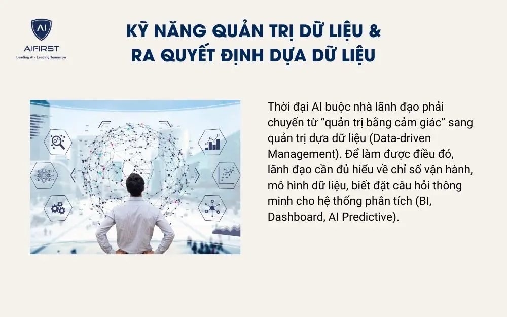 Kỹ năng quản trị dữ liệu & ra quyết định dựa dữ liệu