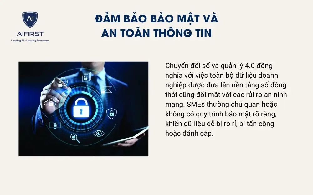 Đảm bảo bảo mật và an toàn thông tin