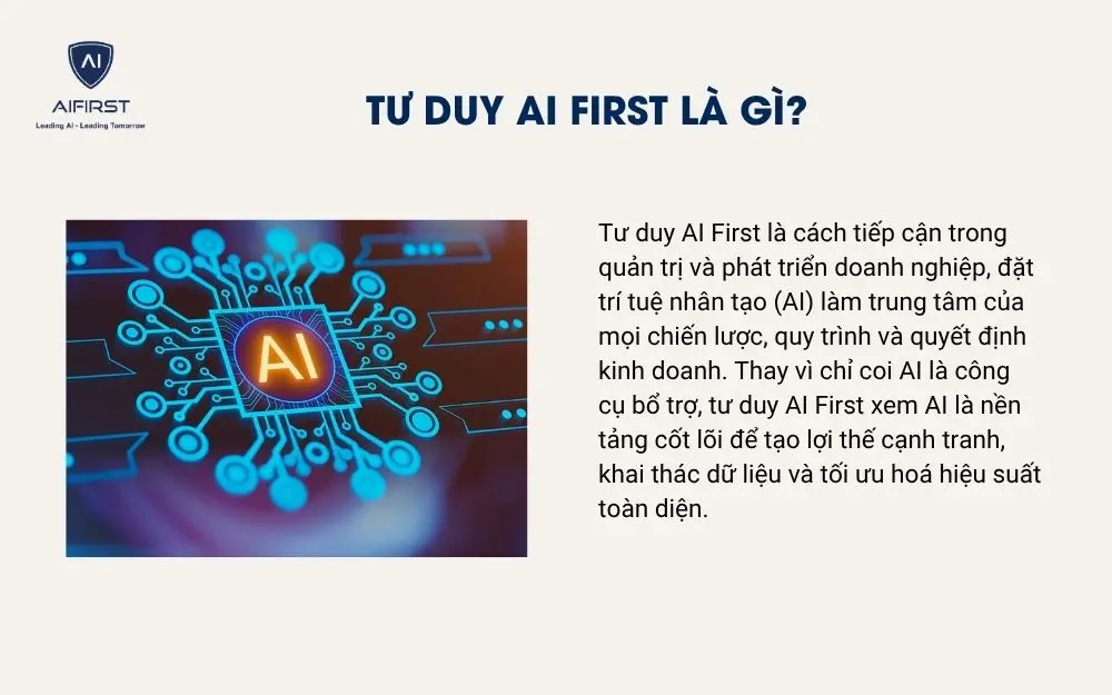 Tư duy AI First là gì?