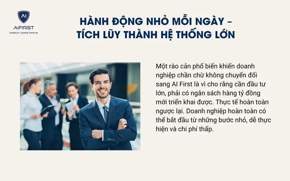 Hành động nhỏ mỗi ngày – tích lũy thành hệ thống lớn